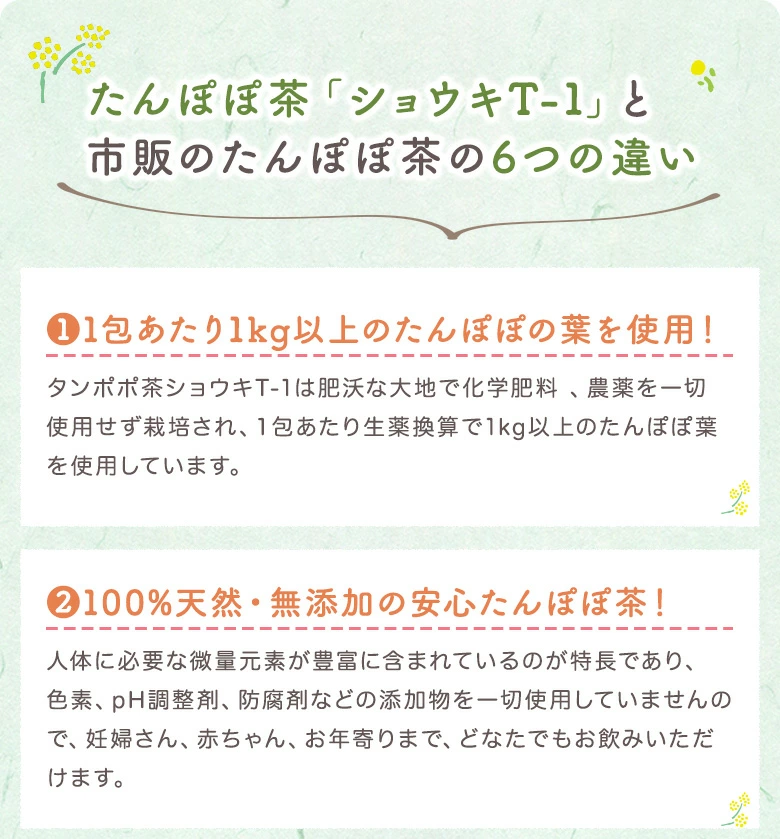 6つの違い