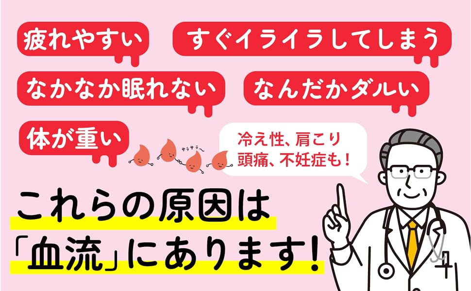 原因は血流にあります